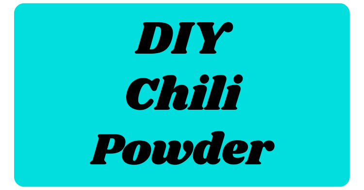 DIY Chili Powder